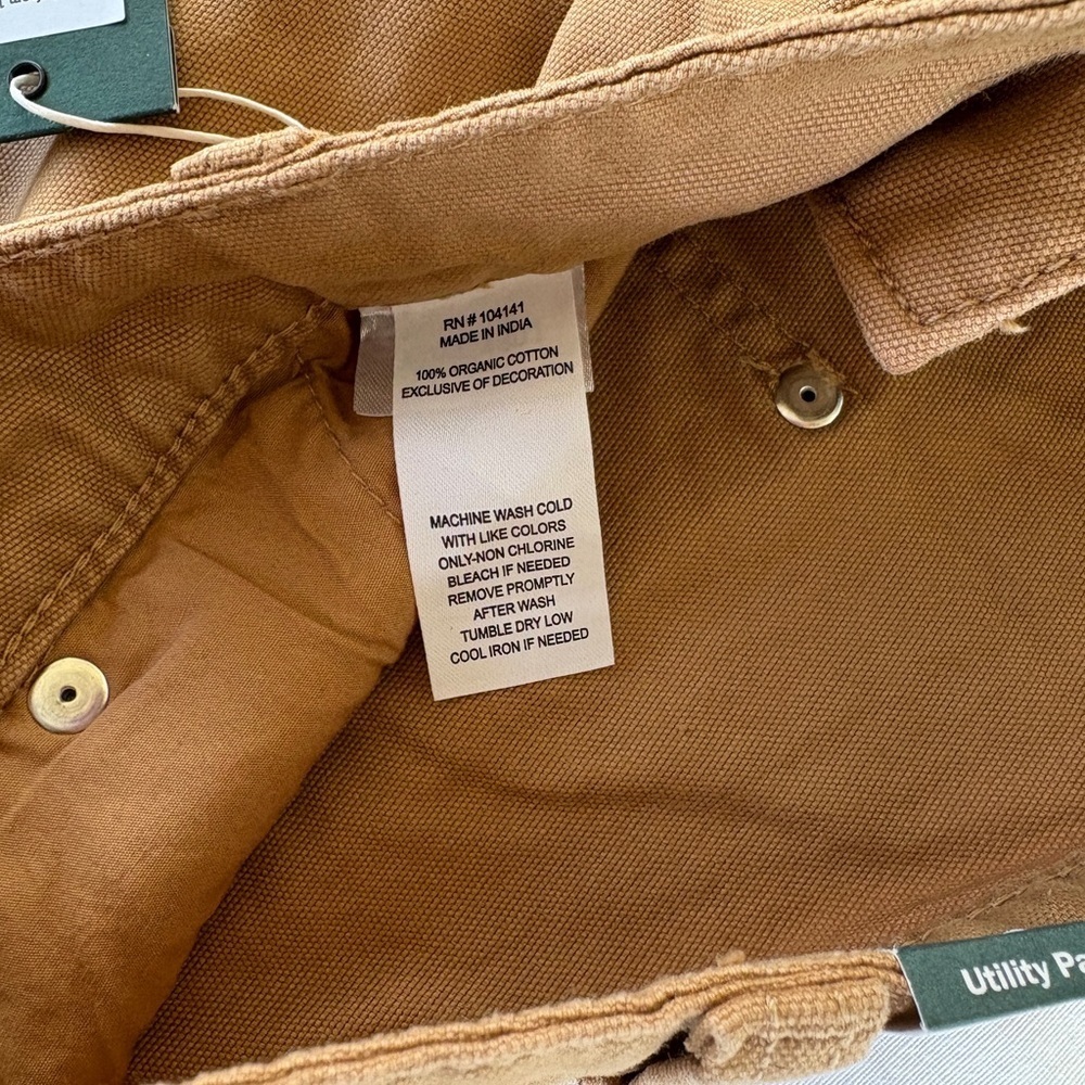 Alpine Design Men's Brown Cargo Pants - Picture 5 of 8